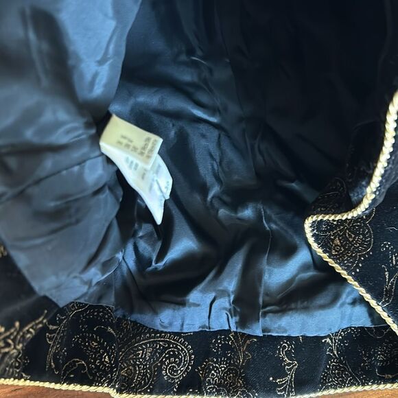 JARGER cropped jacket Gold trim and buttons with Black SZ 14 - Picture 10 of 15